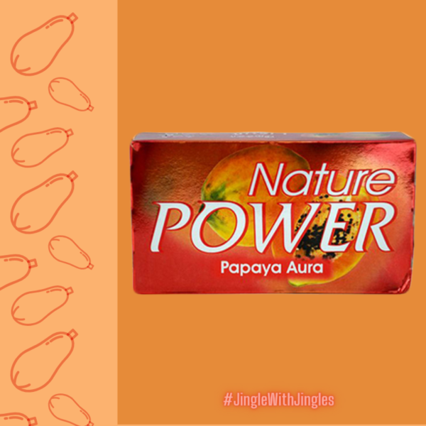 Nature Power Papaya Aura Soap - Image 2