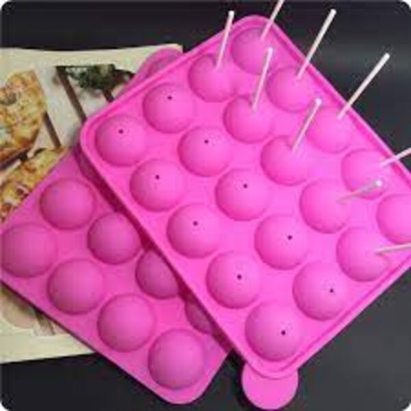 8PCS SILICONE LOLLIPOP MOULD