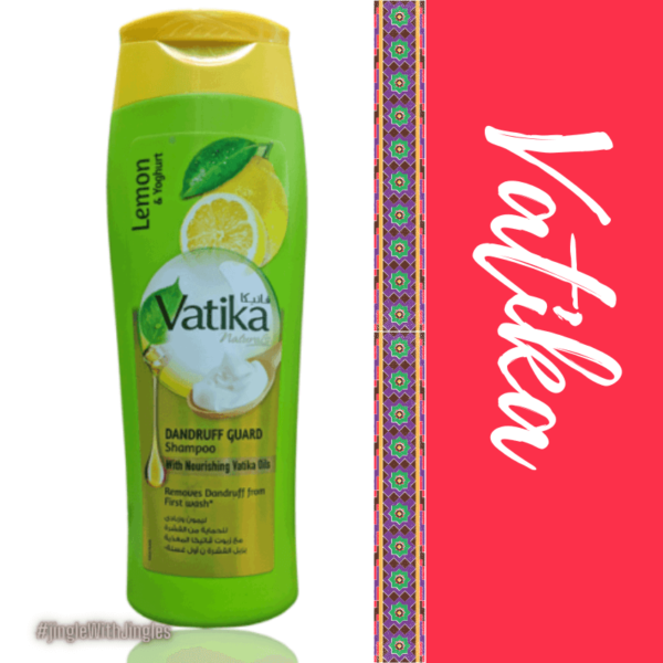 VATIKA dandruff guard shampoo/Anti dandruff/lemon and yoghurt