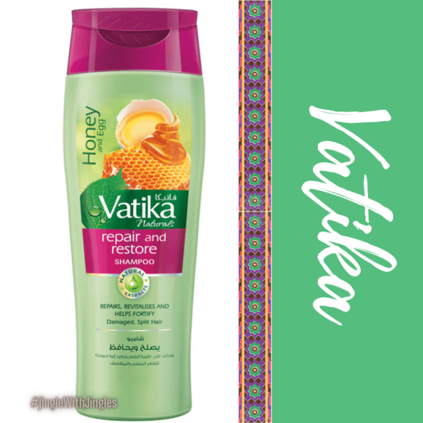 VATIKA honey and egg-repair and restore shampoo