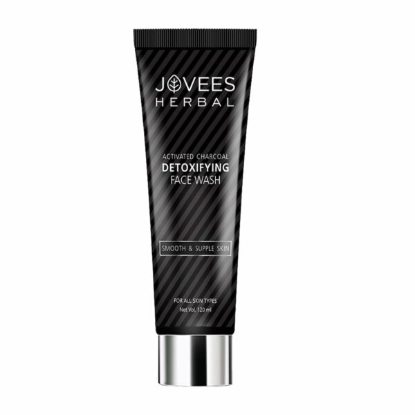 JOVEES HERBAL ACTIVATED CHARCOL DETOXIFYING FACE WASH 120ML